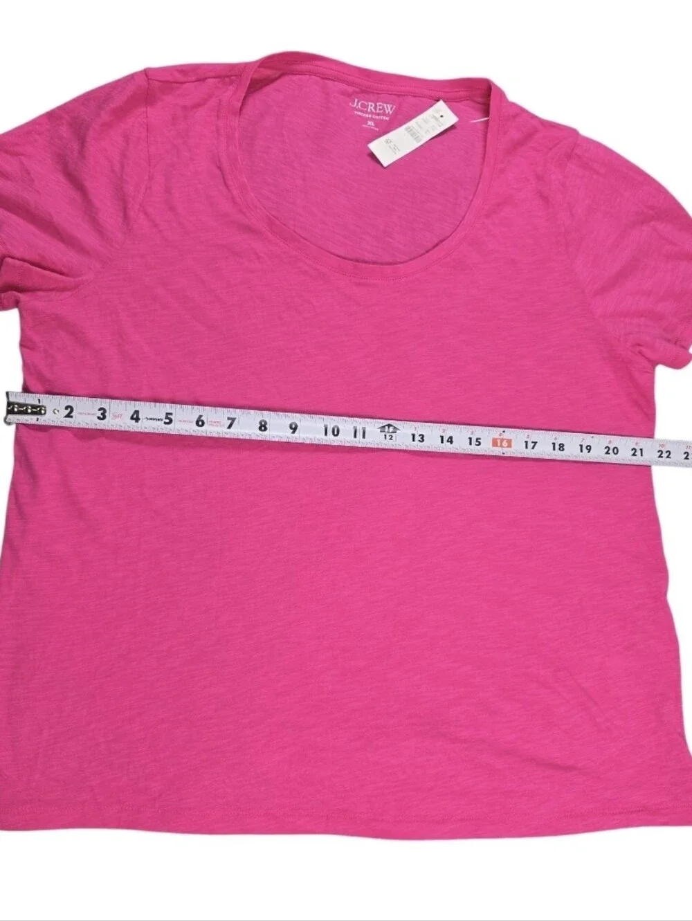 J.Crew Women’s XL Pink Scoop Neck Short Sleeve T-Shirt